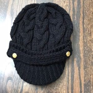 Michael kors pointelle cable-knit peak hat Clearance